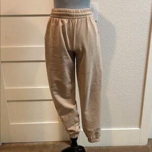 Glassons Beige Elastic Waist Joggers